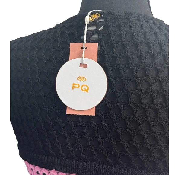 NWT! PQ Swim Midnight Perry Crochet Knit Maxi Dress  - Size XS/S - Picture 7 of 9